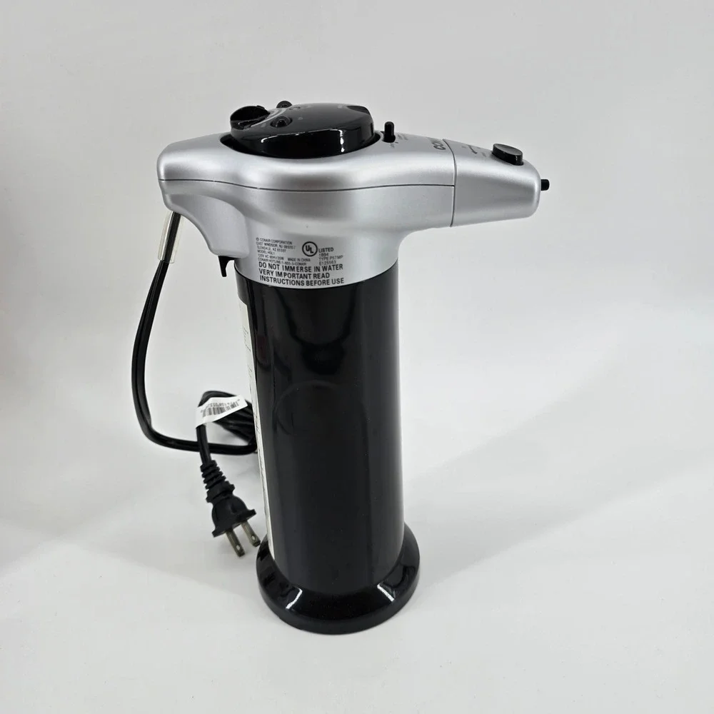 Conair Gel & Lather Heating System Mens Shaving Warmer HGL1 Black Silver